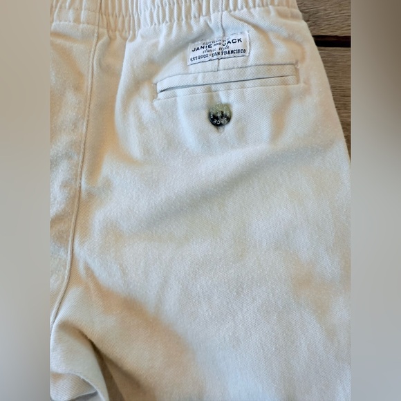 Janie and Jack Twill Pull-On Short in Stone, 4 - Picture 7 of 7